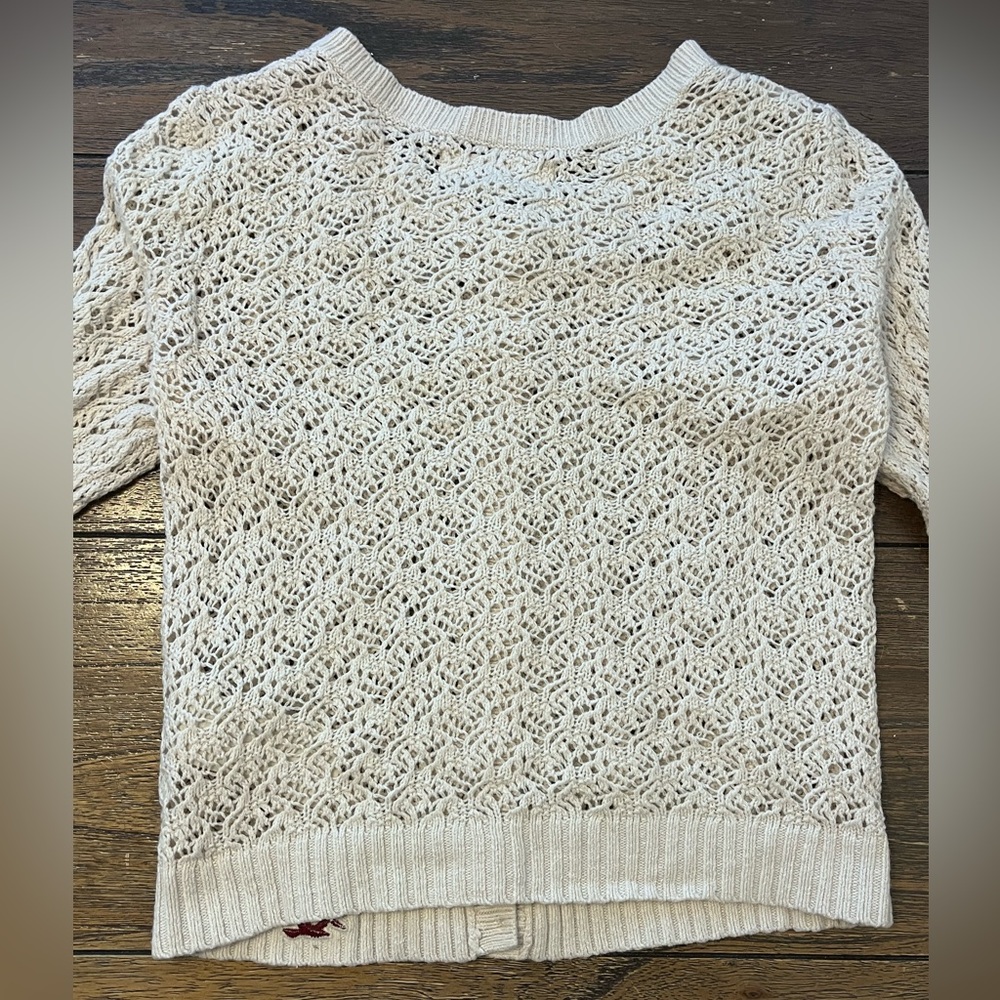 VTG Hollister Y2K Knit Cardigan 2000’s Womens size Small - Picture 6 of 6